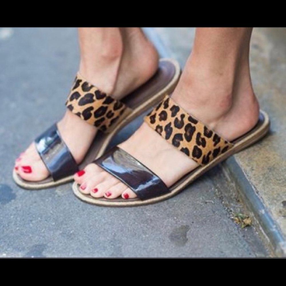 🔴SALE !!! UGG leopard Amalia sandals